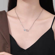 High Sense Fashion Special-interest Infinite Symbol Pendant Necklace Female Personality Ornament