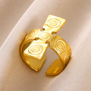 Bow Open-end Ring For Women