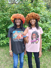 Extreme Ruffle Crochet Hat – Spiral or Mesh Style – Handmade Crown Ruffle Statement Hat – Festival, Boho, Afrocentric Headwear