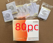 Navel belly button slimming patches in a box containing 30 magnetic detox stickers for effective weight loss.