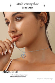 Retro Love Necklace Clavicle Chain Sisters