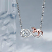 High Sense Fashion Special-interest Infinite Symbol Pendant Necklace Female Personality Ornament