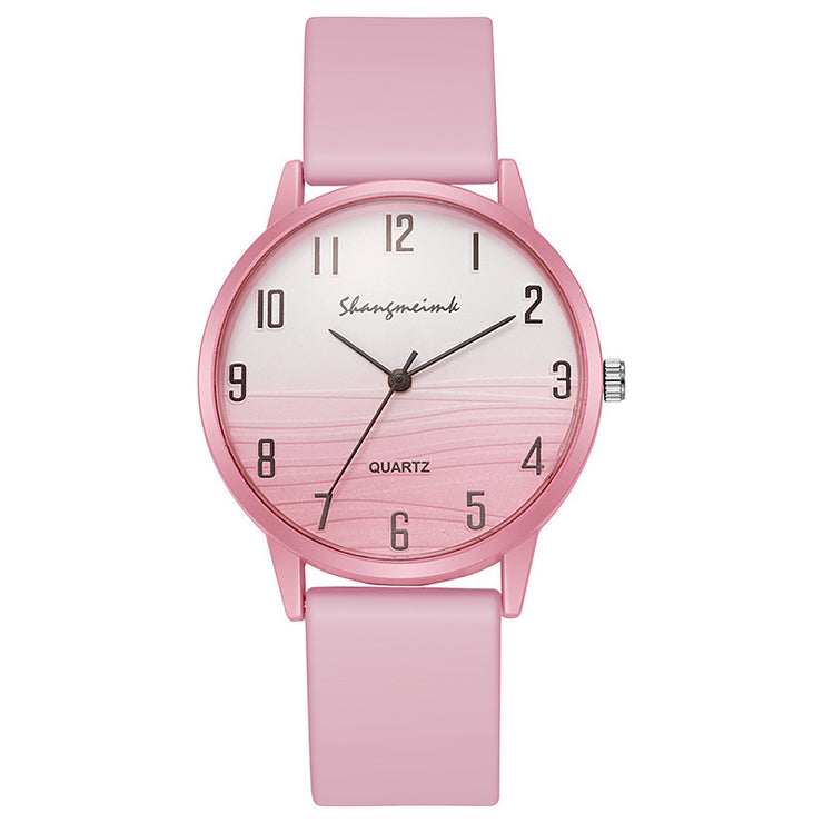 Casual Simple Jelly Color Women's Watch