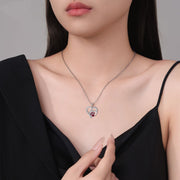 Women's Fashion Love Paw Print Necklace