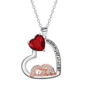 European And American Special-interest Design Love Pendant Necklace Gift Light Luxury