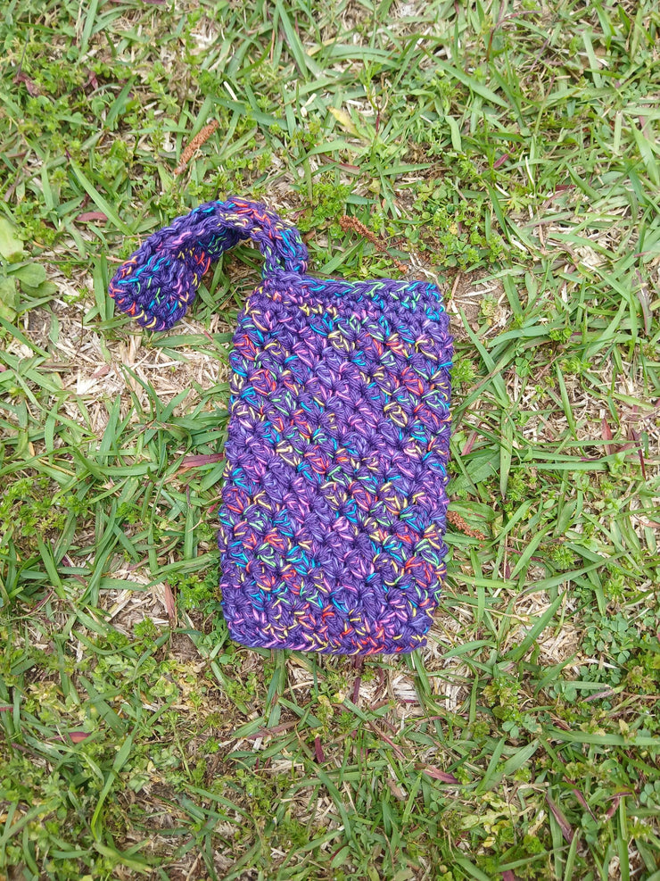 Handmade Cellphone Bag – Custom Colors – Wrist or Crossbody Strap – Stylish & Practical
