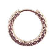 Stainless Steel Earrings High-grade Round Ear Clip