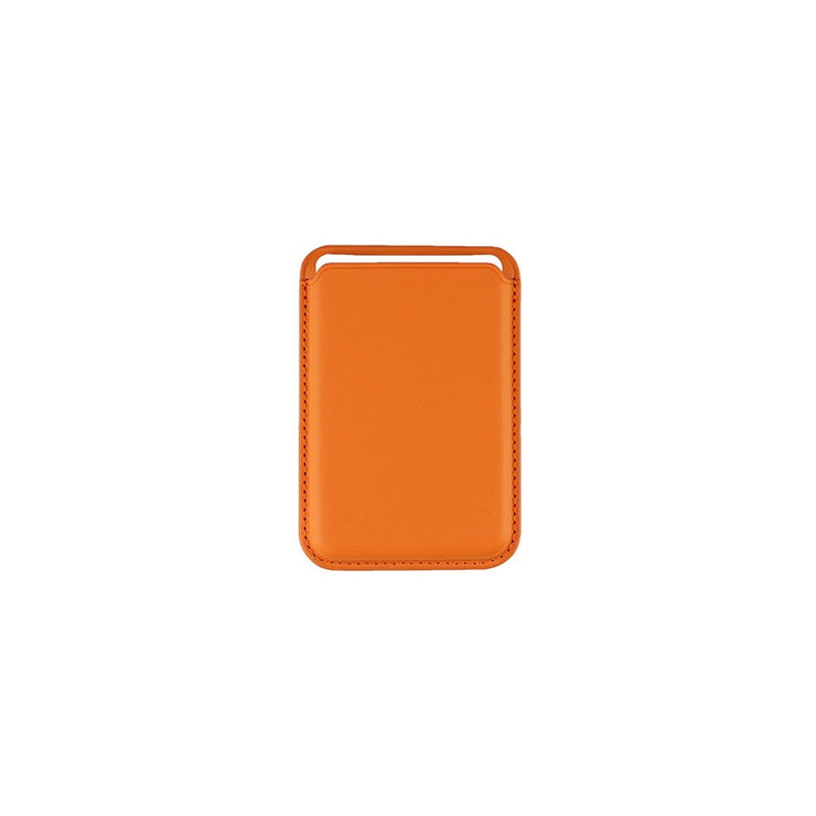 For Magsafe Magnetic Luxury Leather Card Holder Wallet Case For 14 Pro Max 13 12 Phone Bag Adsorption Accessories Cover