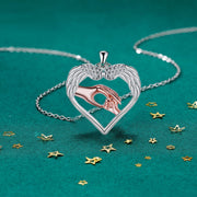 High-grade Ornament Heart Of Angel Pendant Necklace For Women