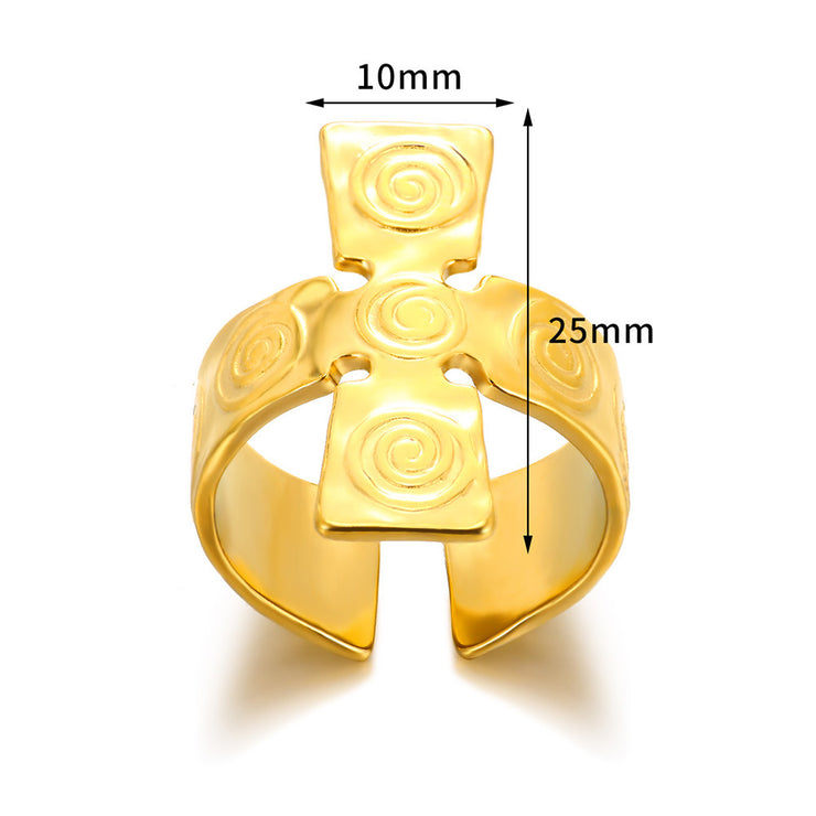 Bow Open-end Ring For Women