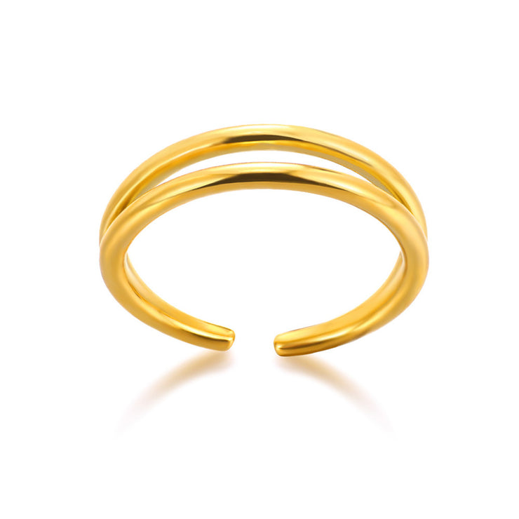 Bow Open-end Ring For Women