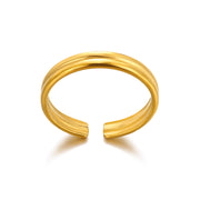 Bow Open-end Ring For Women