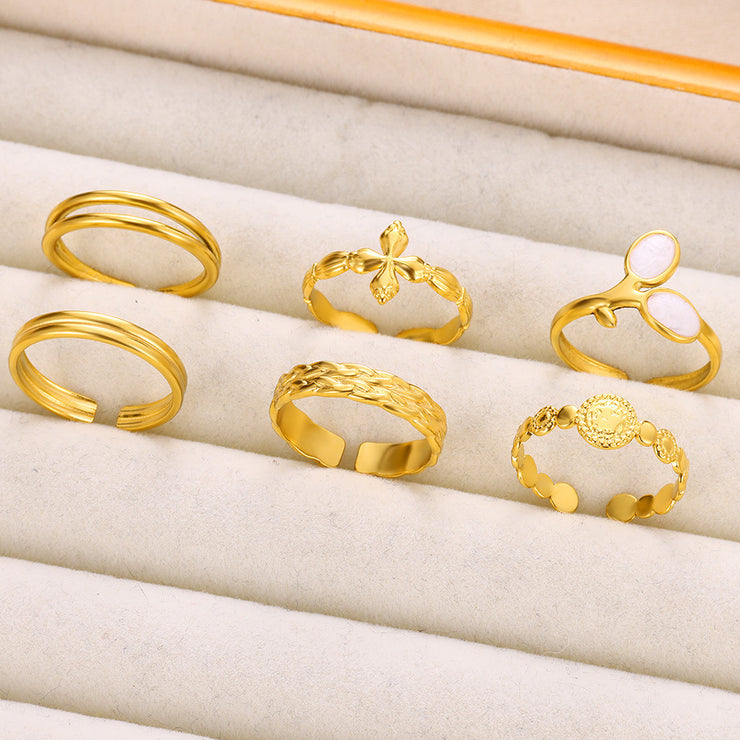 Bow Open-end Ring For Women