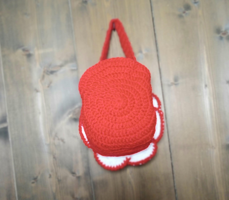 Floral Crochet Bag, Rose Purse, Handmade Handbag, Crochet Accessories, Unique Floral Handbag, Gift for Her, Bridal Bag