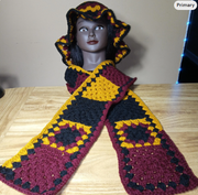 Handmade Crochet Hat and Scarf Set, Winter Hat, Crochet Scarf, Beanie, Neck Warmer, Christmas Gift, Women, Warm