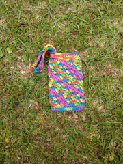Handmade Cellphone Bag – Custom Colors – Wrist or Crossbody Strap – Stylish & Practical