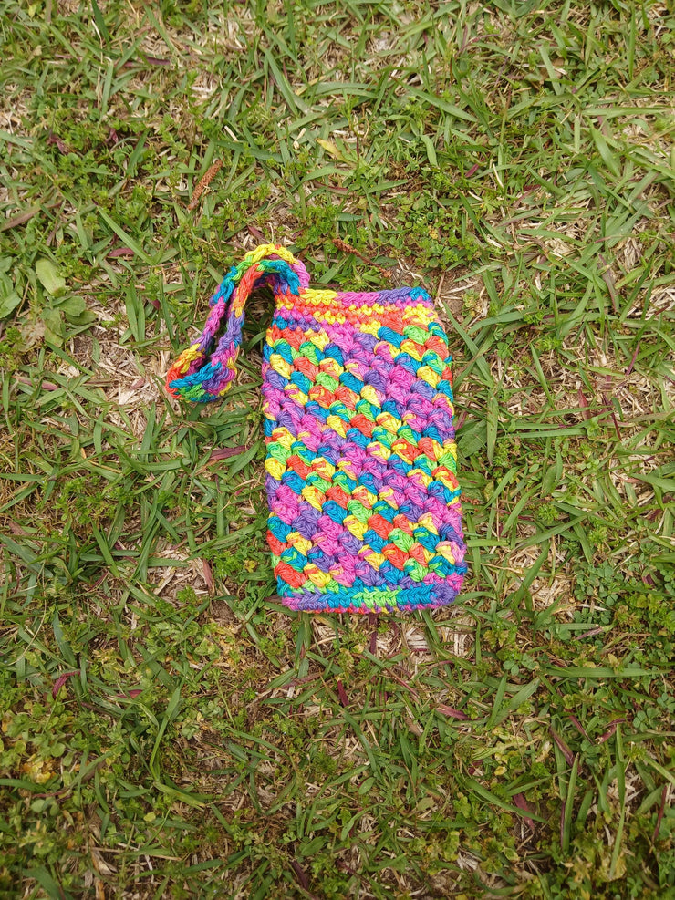 Handmade Cellphone Bag – Custom Colors – Wrist or Crossbody Strap – Stylish & Practical