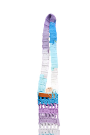 Crochet Water Bottle Holder Crossbody Bag – Handmade Sling Carrier for Reusable Bottles – Summer Festival, Hiking, Boho Style, Gift for Her