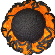 Handmade Crochet Extreme Ruffle Hat, Stylish Hat, Unique Hat, Winter Accessories, Boho Hat, Fashion Hat, Gift for Her