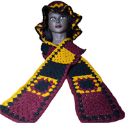 Handmade Crochet Hat and Scarf Set, Winter Hat, Crochet Scarf, Beanie, Neck Warmer, Christmas Gift, Women, Warm