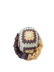Caramel Latte Ruffle Crochet Hat – Handmade Cozy Statement Hat with Ruffles