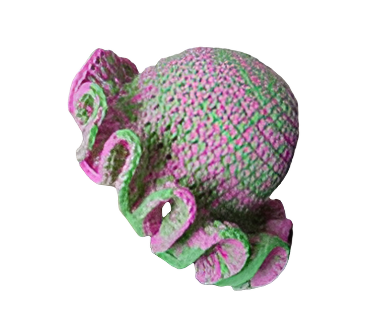 Vibrant Crochet Ruffle Hat, Handmade Hat, Crochet Hat, Neon Colors, Unique Beanie, Fashion Accessory, Festival Hat