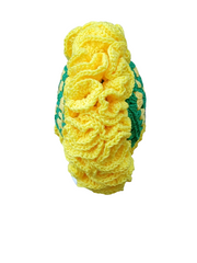 Sunshine Swagger Mohawk Ruffle Hat – Handmade Crochet Statement Hat