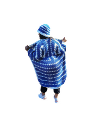 The Granny Hexi Duo – Crochet Cardigan & Matching Hat Set