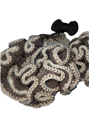 Sweet Newborn Crochet Peanut Butter Ruffle Pants & Chocolate Bow Headband Set | Baby Photo Prop | Personalized Gift Handmade Infant Outfit