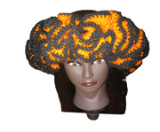 Handmade Crochet Extreme Ruffle Hat, Stylish Hat, Unique Hat, Winter Accessories, Boho Hat, Fashion Hat, Gift for Her