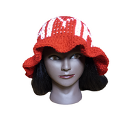 Football Team Hat, Custom Crochet Hat, Personalized Hat, Crochet Beanie, Custom Color Hat, Sports Fans Hat, Unique Gift Ideas