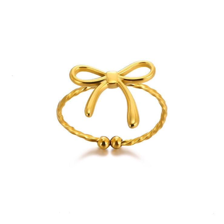 Retro Affordable Luxury Open Purple Zircon Ring