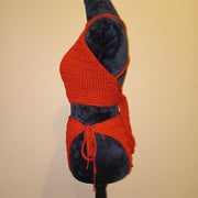 Handmade Crochet Bikini Passioknit, Festival Outfit, Beachwear, Swimsuit for Women, Pool Party, Boho Style