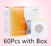 60 pieces of slimming patches in a box, designed for effective detox and weight loss.