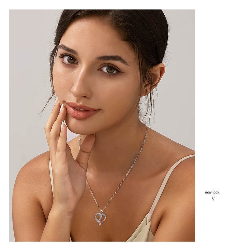 Retro Love Necklace Clavicle Chain Sisters