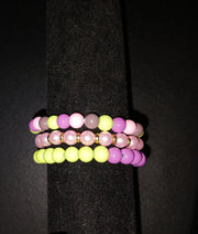 ✨ Custom Bracelet Stack – Kay Pretty (Set of 3) ✨