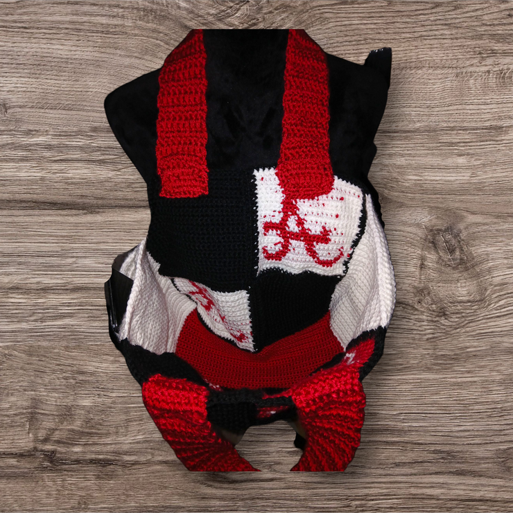 Handmade Crochet Alabama Tote Bag – Crimson Tide Reversible Game Day Purse 👜🐘 | Roll Tide Fan Gear